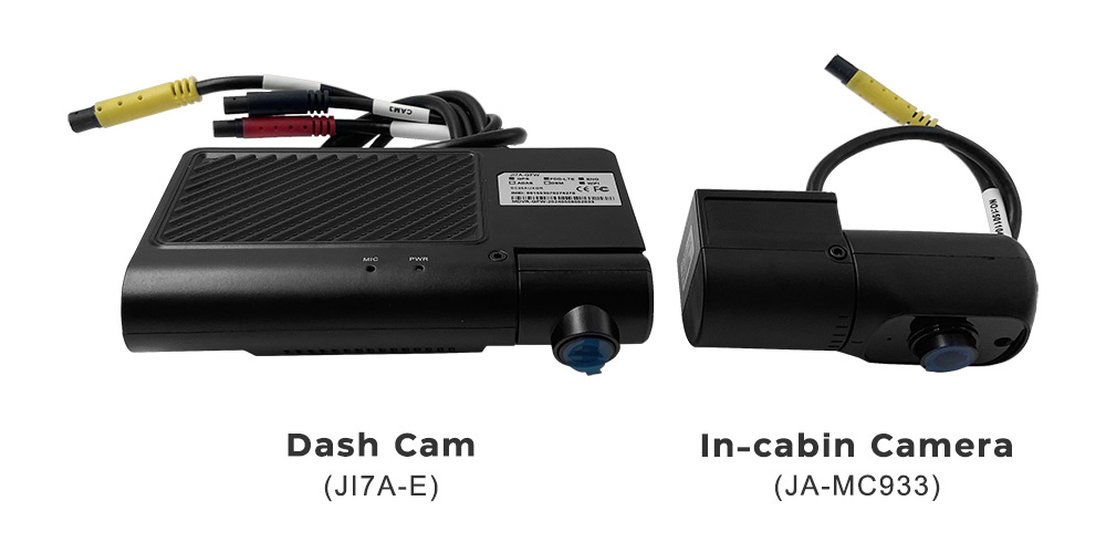 2 channels AI Dash Cam JI7A-E Picture1